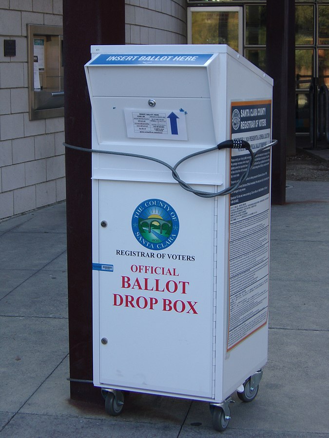 Ballot drop box 2020