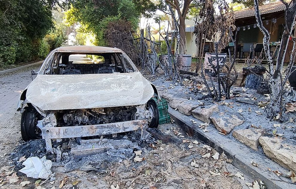 קיבוץ בארי לאחר טבח שמחת תורה   מקור: ויקיפדיה (יואב קרן)