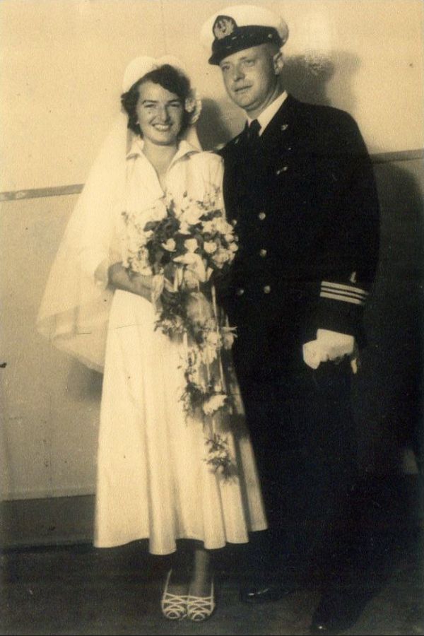 Edward Wiśniewski with Bride Rachel