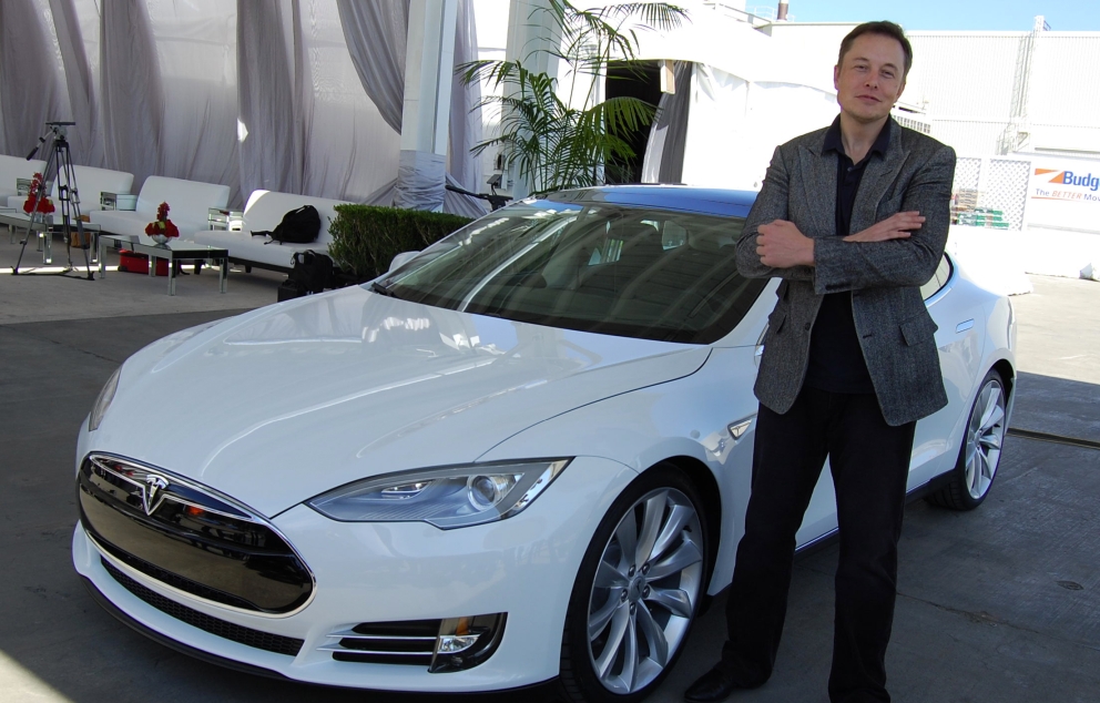 Elon Musk Tesla Factory Fremont CA USA