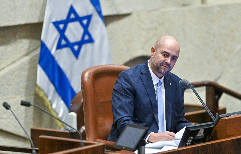 יושב ראש הכנסת אמיר אוחנה, 2022   מקור: לע"מ (קובי גדעון)