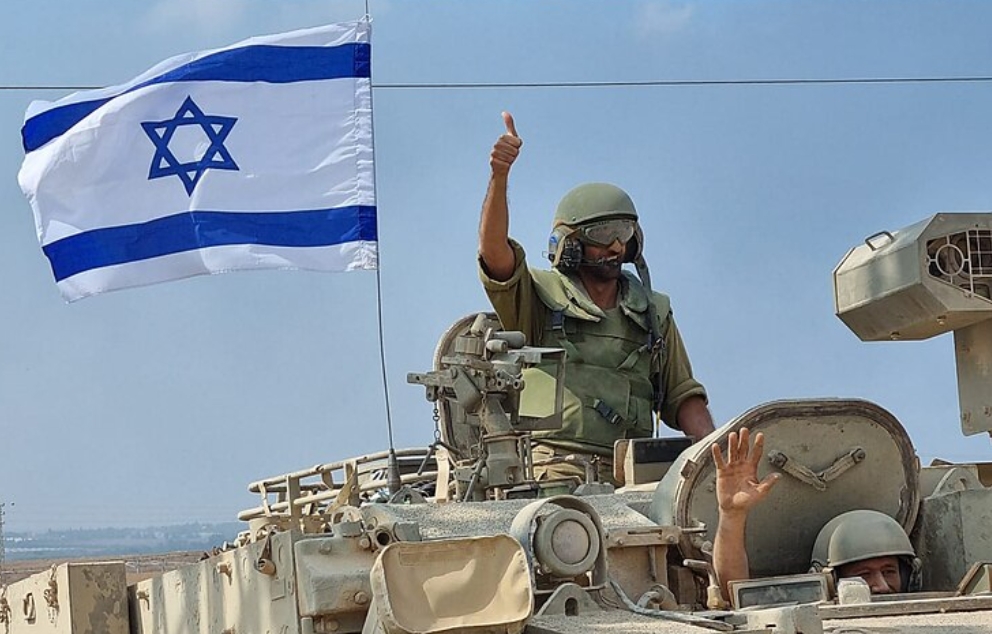 טנק ישראלי, מלחמת "חרבות ברזל"   מקור: ויקיפדיה (יואב קרן)