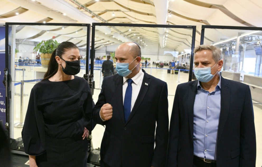 מרב מיכאלי, נפתלי בנט, ניצן הורוביץ   מקור: לע"מ (חיים צח)