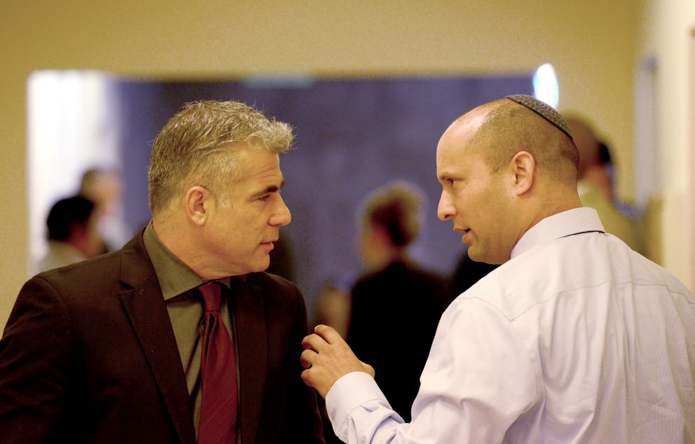 Naftali Bennet and Yair Lapid