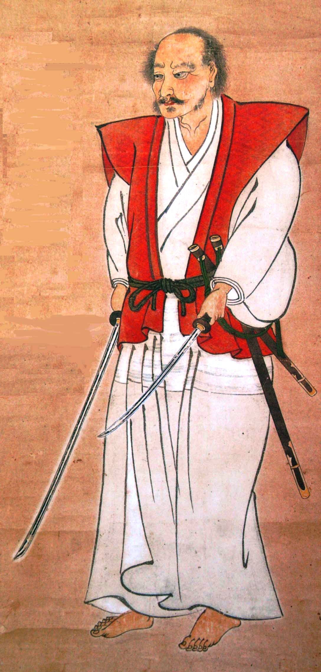 Portrait of Musashi Miyamoto self portrait