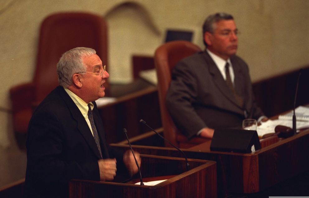 Reuven Rivlin 2000 Avi Ohayon