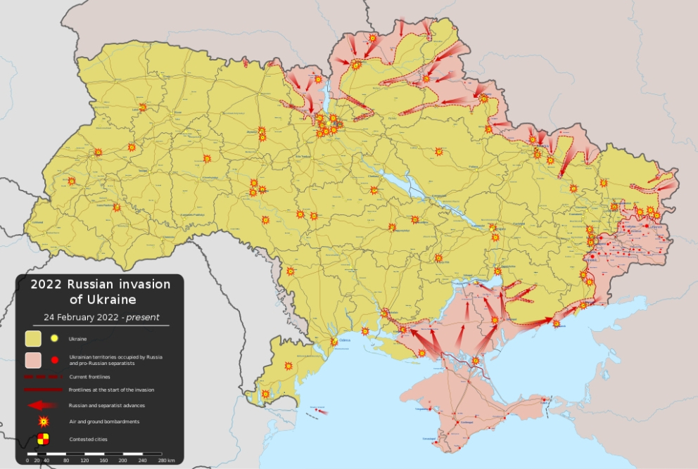 Russian Invasion of Ukraine 03.03.2022 Viewsridge