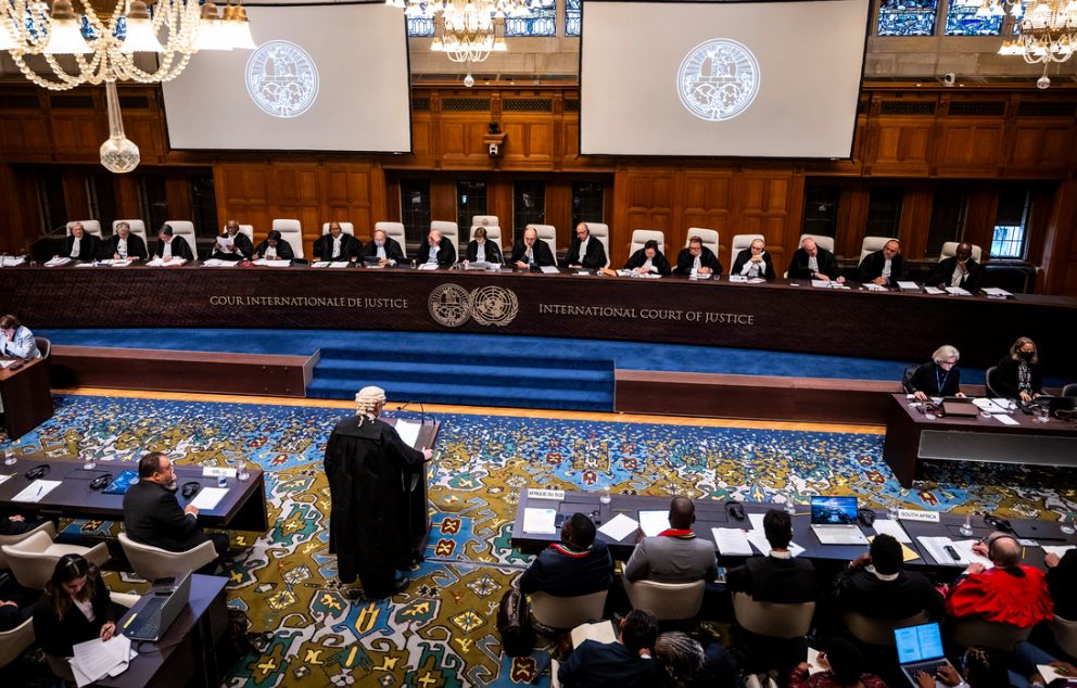 "בית הדין הבינלאומי בהאג   מקור: בית הדין הבינלאומי בהאג