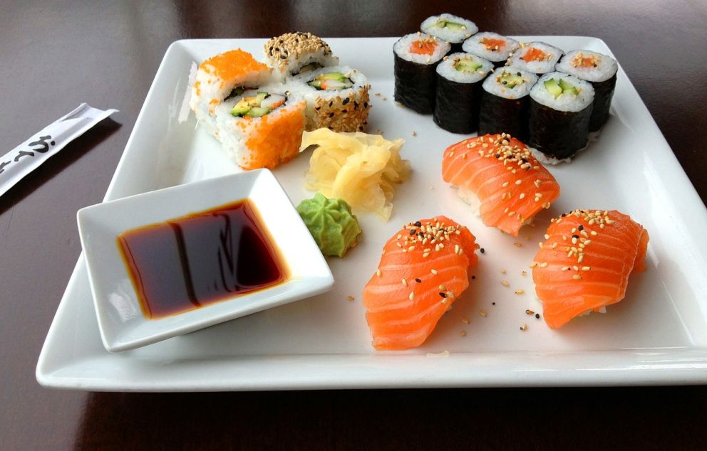 Sushi Plate Pixabay