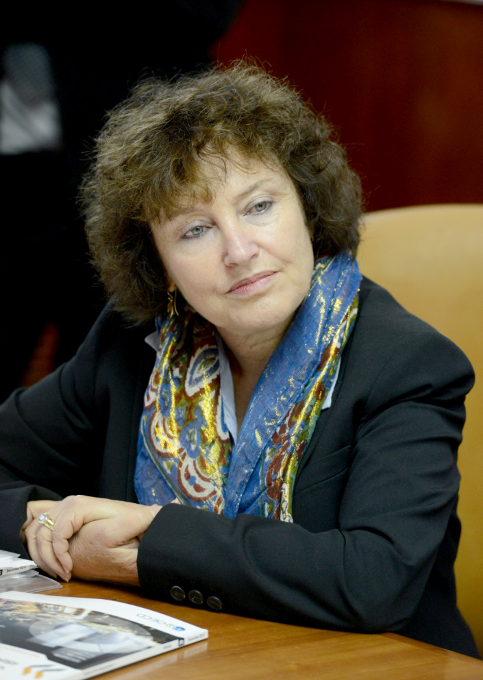 The Governor of the Bank of Israel Karnit Flug 2013 Haim Zach