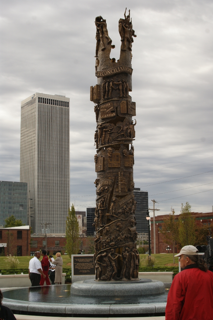 Tulsa Race Massacare John Hope Franklin Reconciliation Park Dedication October 2010