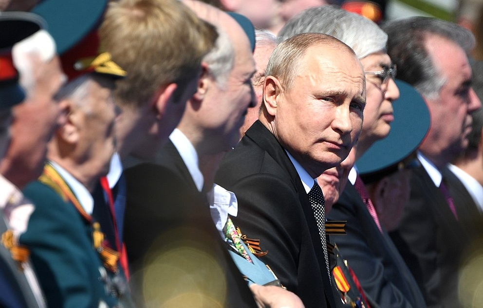 Vladimir Putin in the 2020 Moscow Victory Day Parade The Presidential Press and Information Office